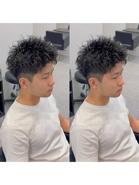 ブライト(BRIGHT) スパイキーショートスパイキーパーマ