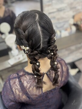 オズ 梅田店(OZ) アシメタイトツインアレンジ♪♪