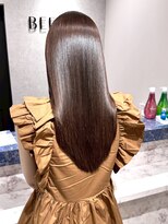 アール ヘアー デザイン(r hair design)&nbsp;サラツヤロングベージュカラーブリーチしない透明感カラー