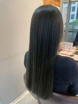 髪質改善/顔周りレイヤーカット/グレージュ[千葉/千葉駅]