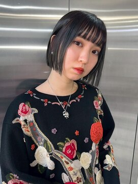 ジュノヘアージャパン 表参道(JUNO HAIR JAPAN) 黒髪/クラゲヘアー/オリーブグレー/小顔/ココアベージュ/渋谷