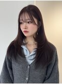 盛れるレイヤーカット/顔まわりカット
