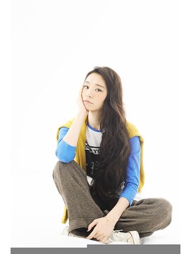 ノーラン(NoLan) ルーズなロングウェーブスタイル