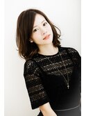 クラシカルな伸ばしかけボブ