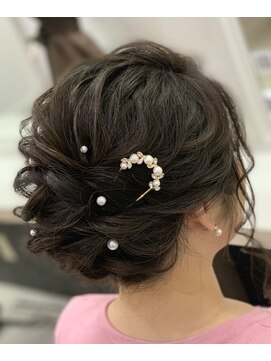 シム テンジン(hair & beaty SIM tenjin) お呼ばれヘアセット