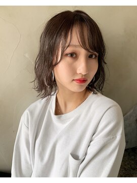 ヨーク(YOKE) 【 YOKE 】TAKUYA  切りっぱなしボブ×ヴィンテージアッシュ