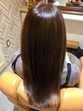 トゥーリ 筑紫野店(tuuli) シナモンベージュでとろみカラー♪chiho