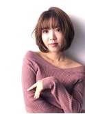 愛されショートパーマボブ[久米川駅/髪質改善/白髪染め]