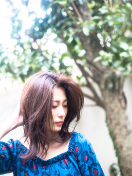 アカサ(A.casa) 外はねボブ/20代/30代/40代/50代/西阿知/イオン倉敷