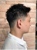 メンズシンプルショート［今泉　バーバー］<理容室>風