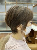 大人可愛い★襟足スッキリのくびれショート【30代.40代】