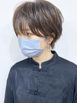 モリオ フロム ロンドン 成増店 【morio成増/ムラマツ】大人かわいい　アッシュ　ショート