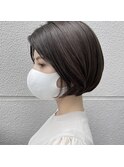大人ショート/ショートヘア/透明感カラー