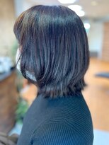 アークスヘアー&nbsp;グリーンアッシュ大人可愛い小顔ショートカット外ハネボブ