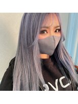 テクライズ 豊橋店(TECHRISE)&nbsp;☆ハイトーンカラー、ホワイトラベンダーシルバー☆10代20代30代