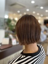 フラット 千葉(Flat.) コンパクトボブ/アッシュブラウン【千葉】