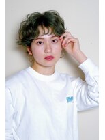 クシュ 所沢西口プロぺ通り(kusyu... )&nbsp;ターコイズブルー青髪エメラルドグリーン切りっぱなしミディアム