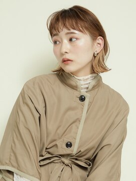 エンタク 新宿三丁目店(enntaku) ケアブリーチ/グラデーションカラー/ペールベージュ[新宿三丁目]