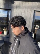 メルシー(merci)&nbsp;【merci古河店】宮城リョータ風×かきあげパーマ