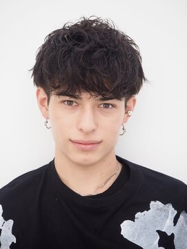 ゼンコー アオヤマ(ZENKO Aoyama) 無造作スパイラルパーマ