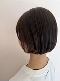 【1月】ミニボブ風×ライトベージュ