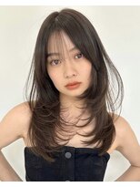 ヨロ 上野(YOLO)&nbsp;ハイライトカラーミルクティーベージュケアブリーチダブルカラー