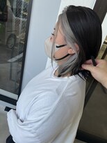 ナンバー(number+)&nbsp;ダブルカラーブリーチホワイトフェイスフレーミング