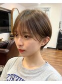 【畑中正敏】20代30代40代◎小顔丸みくびれショート、ボブ