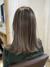 【透明感＆立体カラー♪】カット＋フルカラー＋デザインカラーハーフ￥14300