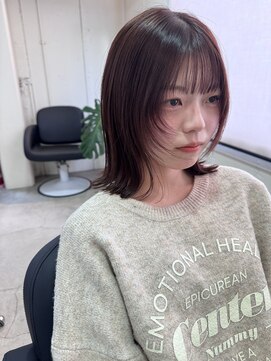 リノ(lino) ボブ 顔まわりレイヤー