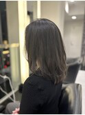 暗めグレージュカラー