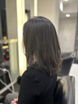 暗めグレージュカラー