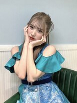 ルイス(L'wis)&nbsp;芹澤もあちゃんメルティカラーフェミニンロング似合わせカット