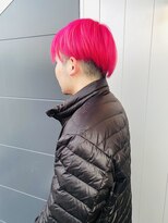エミタス 宮街道(Emitas.) 【和歌山美容室】メンズカット×ダブルカラー×ピンク