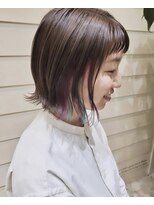 モアナ バイ ヘッドライト うるま店(Moana by HEADLIGHT)&nbsp;Moana【うるま】#インナーカラー#イヤリングカラー#ボブ