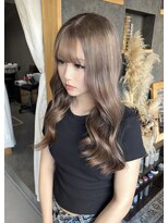 空&nbsp;くすみベージュ/ブリーチ1回～