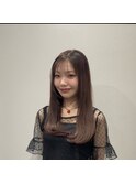 ローレイヤーロング/ナチュラルブラウン