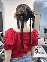 グラフ 銀座(GRAFF)&nbsp;カチモリ/お呼ばれヘア/ツインカチモリ/ヘアセット