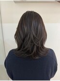 暗めカラー/グランマッシュ[レイヤーカット/髪質改善/銀座]