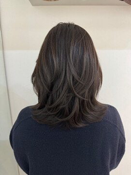 ムード(MOOD,) 暗めカラー/グランマッシュ[レイヤーカット/髪質改善/銀座]