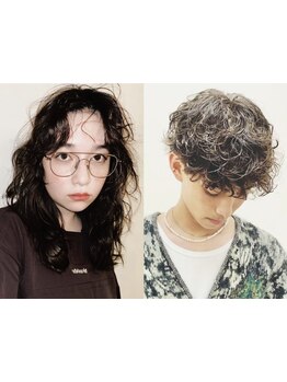 ダメージレスで柔らかな質感を叶えるニュアンスパーマ◎抜け感のあるワンランク上の洗練されたスタイルに♪