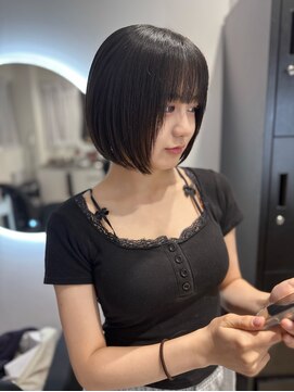 ホープ(hope) 丸みミニボブ 梅田