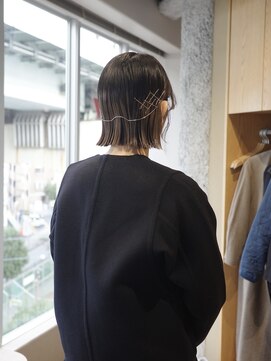 ネロ フタコタマガワ(NERO FUTAKOTAMAGAWA) 【清水夏生】参列ヘアアレンジ×タイトボブ