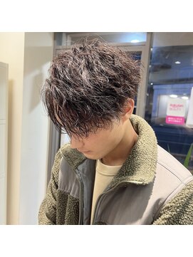 センターパート　ツイストスパイラル　ツイスパ