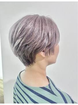 シエル 阿佐ヶ谷(le:Ciel) シルバーベージュ×ショートスタイル