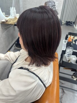 ミライバイスタイルジャパン 南風原店(mirai by sty japan) 髪質改善トリートメント アディクシー 透明感カラー