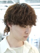 フィフス 渋谷(fifth)&nbsp;渋谷/シャドウパーマ/無造作パーマ/メンズミディアム