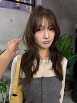 ナループロアポンテ(Nalu pu loa PONTE)&nbsp;海外風レイヤー/バタフライレイヤー/オリーブブラウン