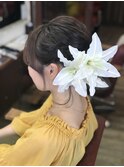 浴衣ヘアアレンジ