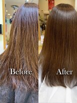 ミッゾ(MIZZO)&nbsp;うる艶♪20代30代40代透明感髪質改善カラー×小顔レイヤーカット